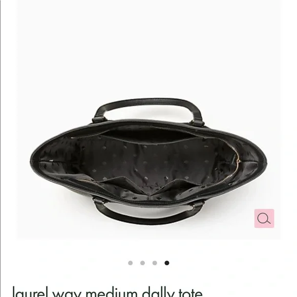 Kate Spade Black leather handbag - Picture 4 of 7